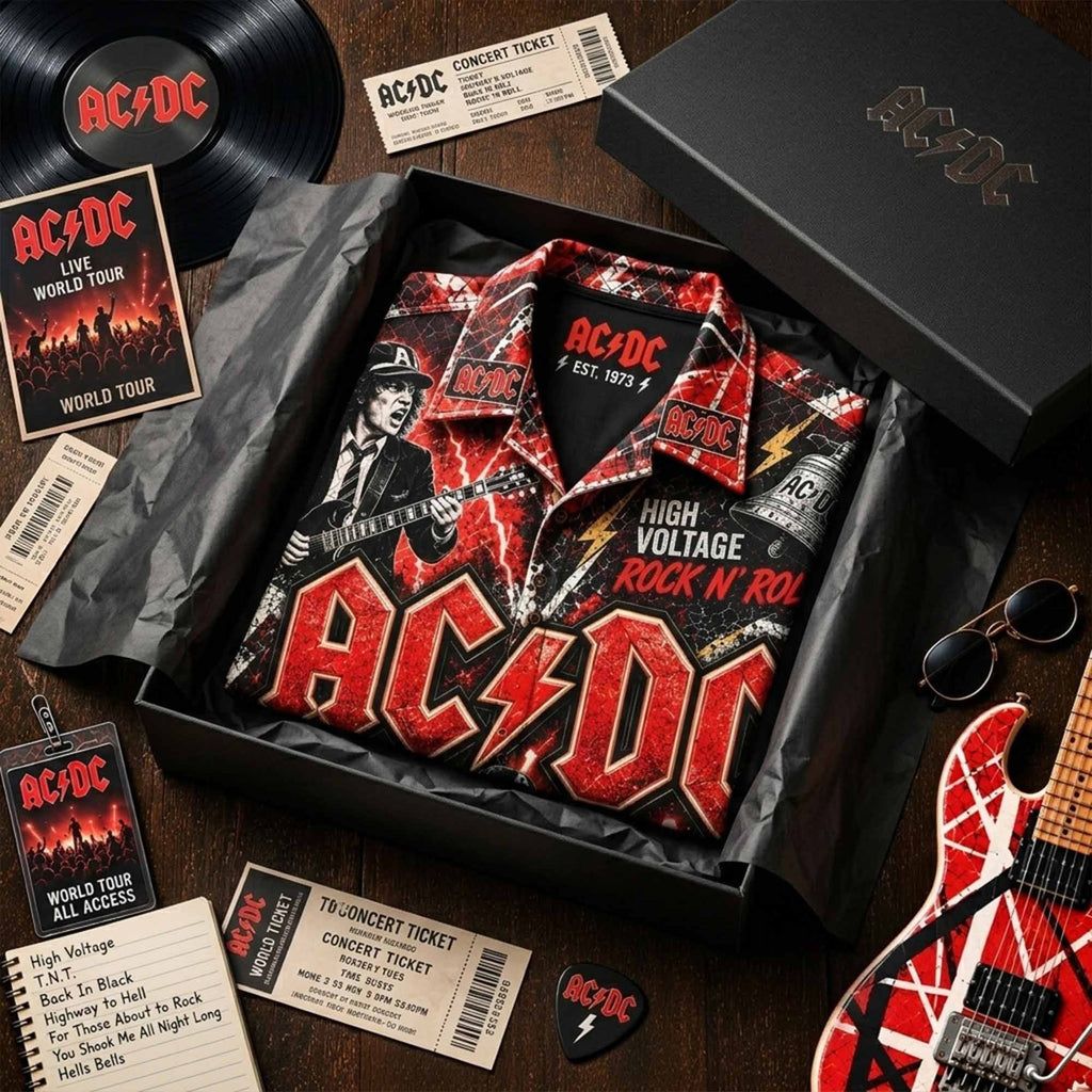 PREMIUM HAWAIIAN SHIRT HCT APT ACDC 12102615