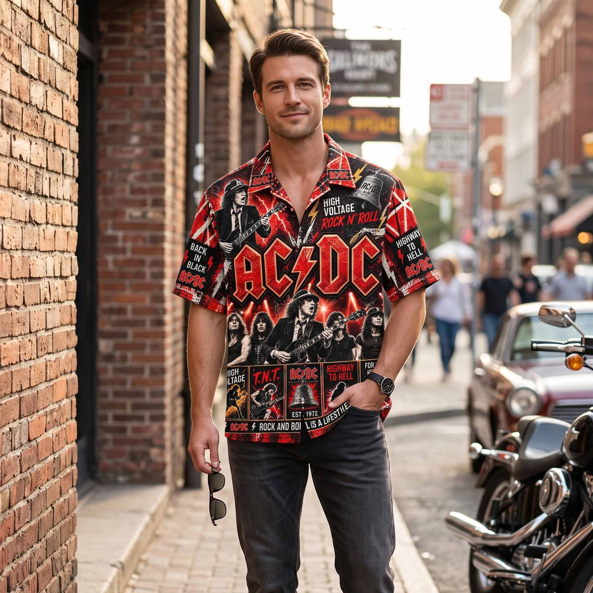 PREMIUM HAWAIIAN SHIRT HCT APT ACDC 12102615