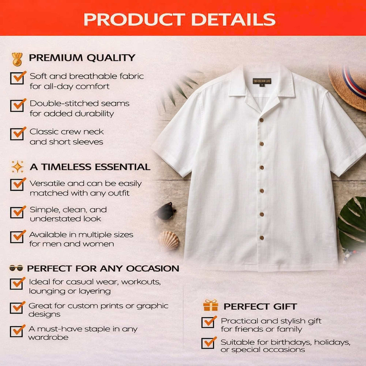 PREMIUM HAWAIIAN SHIRT HCT APT ACDC 12102615