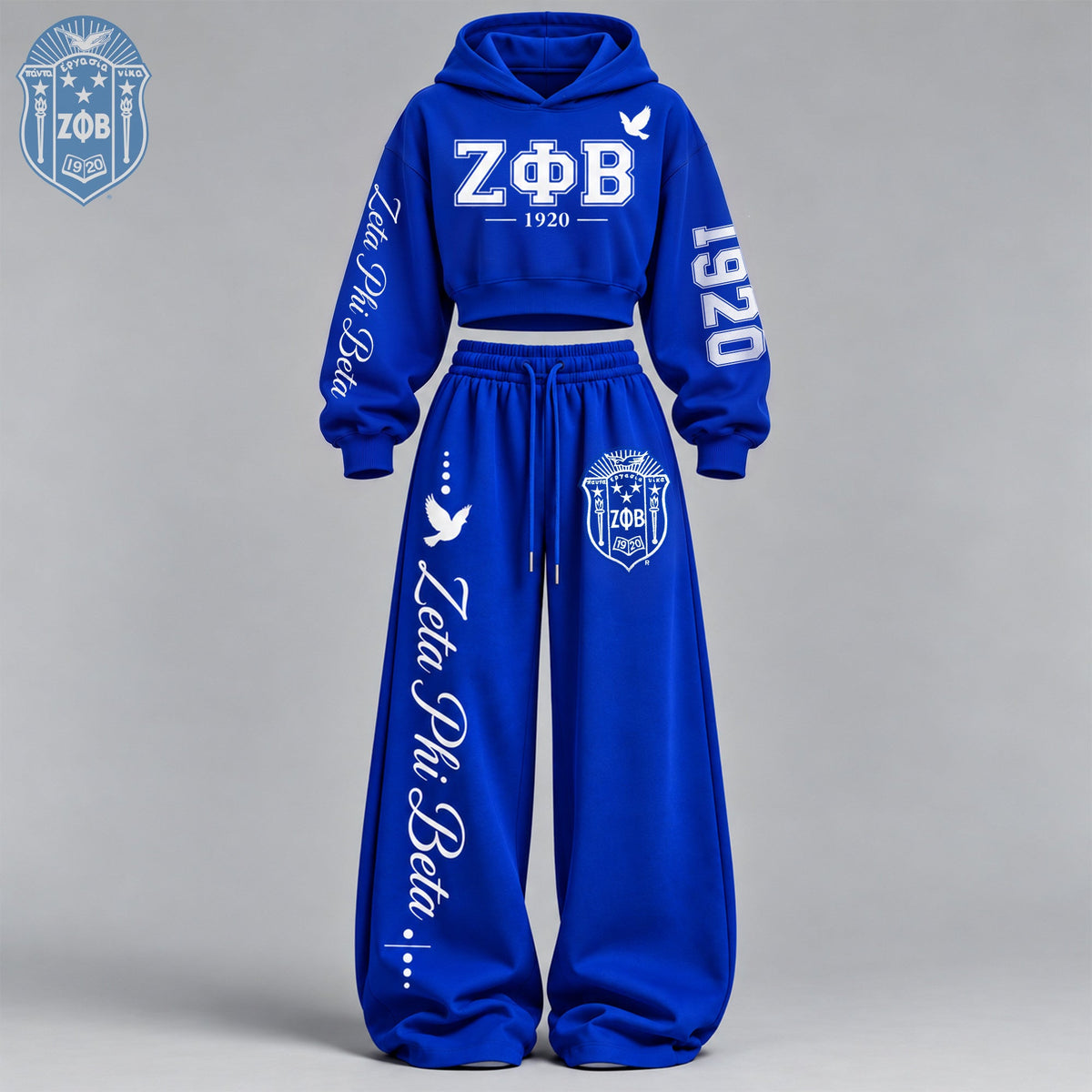 PREMIUM CROP HOODIE SET ALK YPT ZPB 1410261