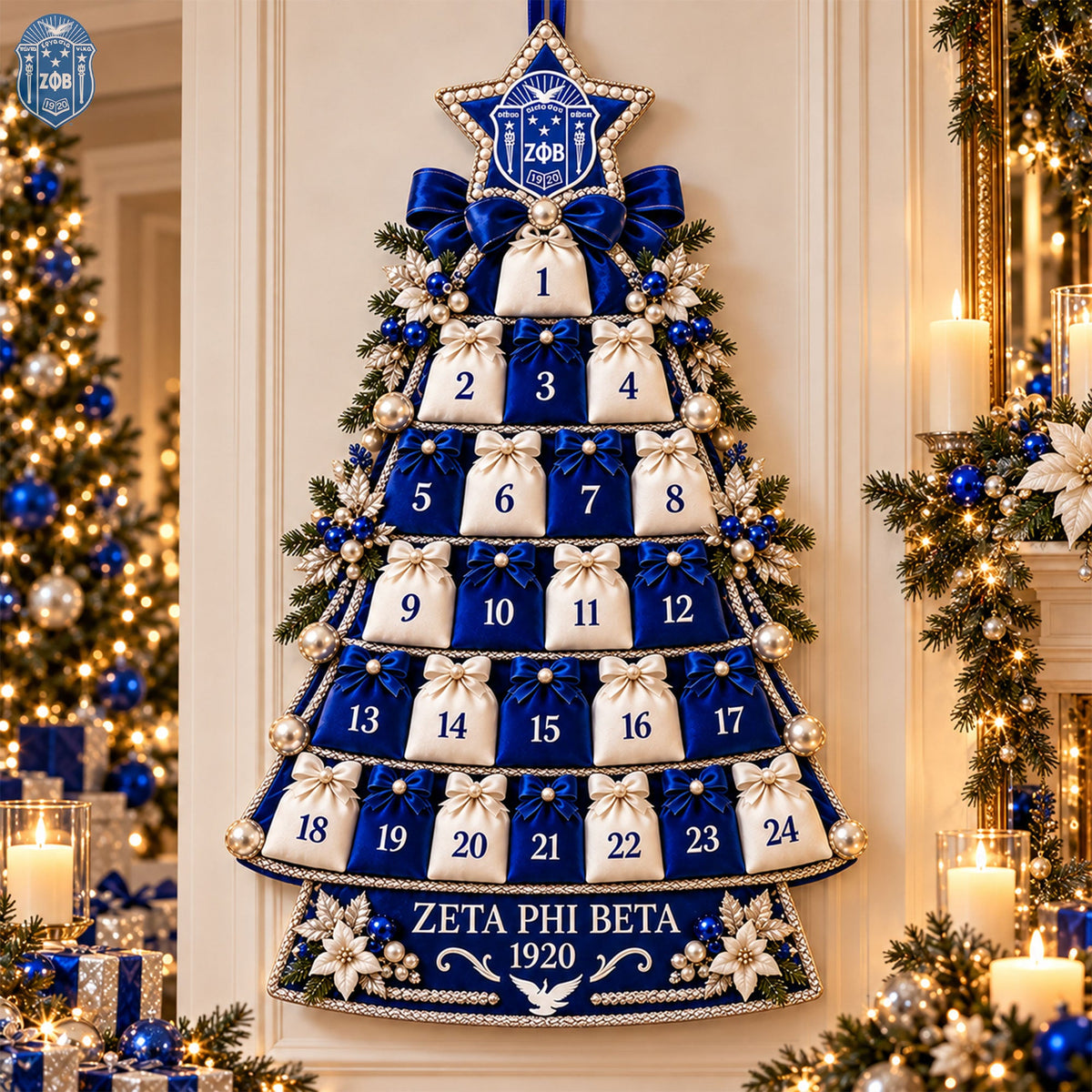 Premium Christmas Tree Countdown Calendar HANNN TND ZPB 1510262