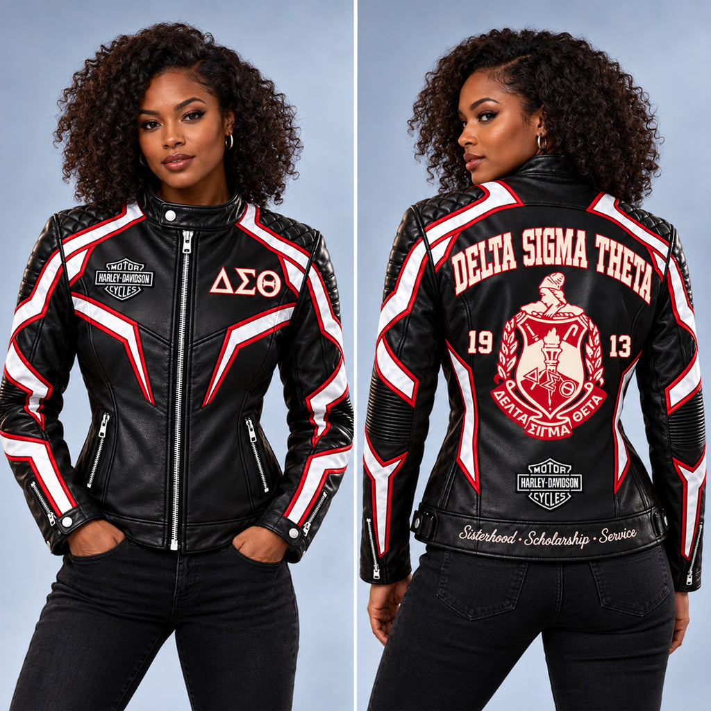 Women's Leather Moto Jacket ALK YPT DST 2010261
