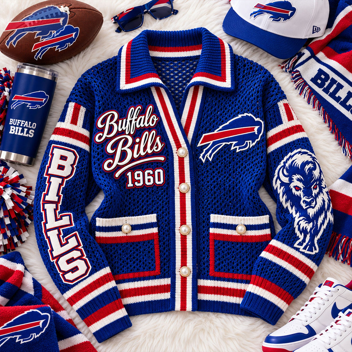 Women’s Open-Knit Cardigan HANNN TND BUBI 2310266