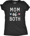 Womens Mama Squared Cubed Tshirts Funny Mom of Two Three or Four Tees for Mothers Day Mother Shirt