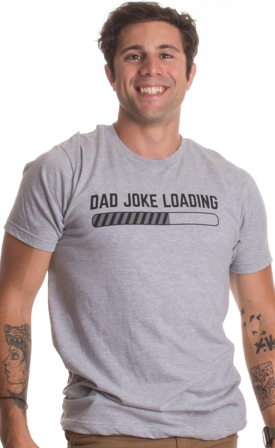 Dad Joke Tees | Funny Father Pun Loading Grandpa Daddy Father's Day Humor