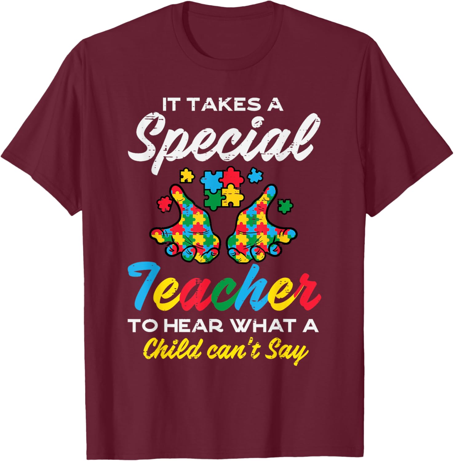 Special Teacher To Hear Child Cant Say Autism Awareness Sped