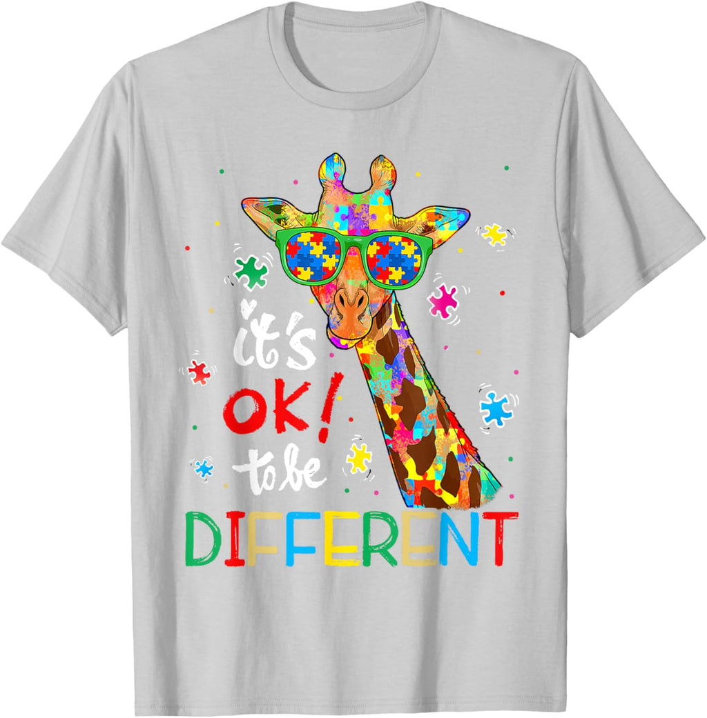 Autism Awareness Acceptance Women Kid Its Ok To Be Different