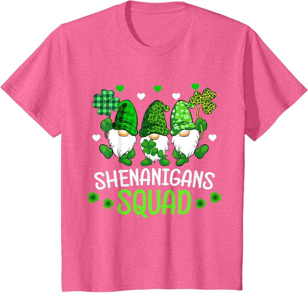 Shenanigans Squad St Patricks Day Gnomes Family Matching Kid