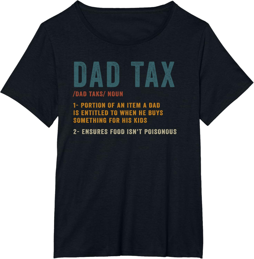 Vintage Dad Tax Definition Men Funny Father's Day