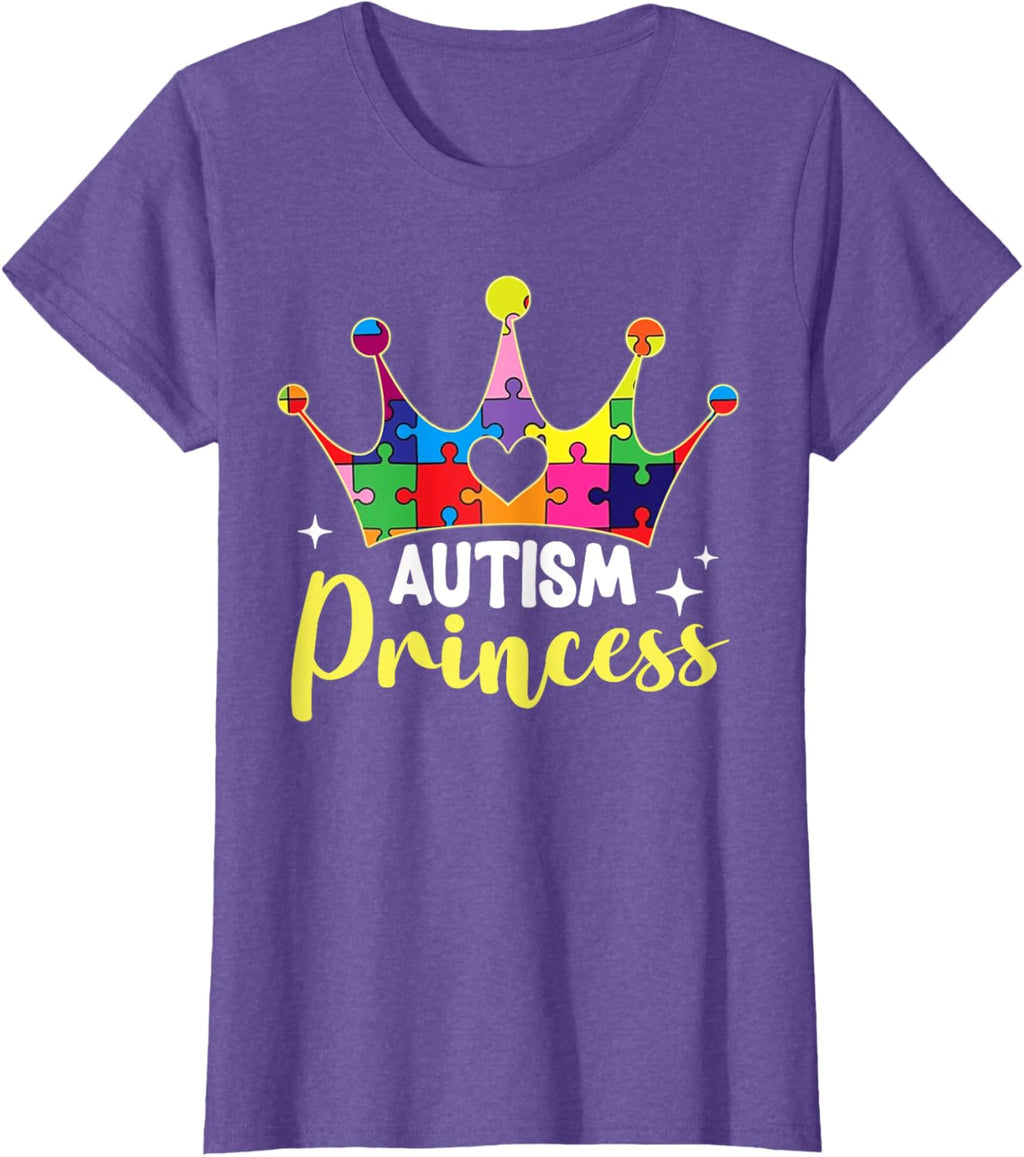 Autism Princess Daughter Autism Awareness
