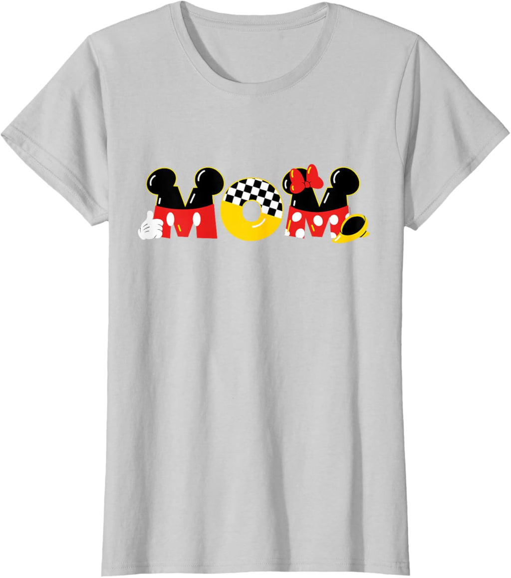 Disney Mickey Mouse & Minnie Mouse Mom Mother\u2019s Day Birthday Mother Shirt