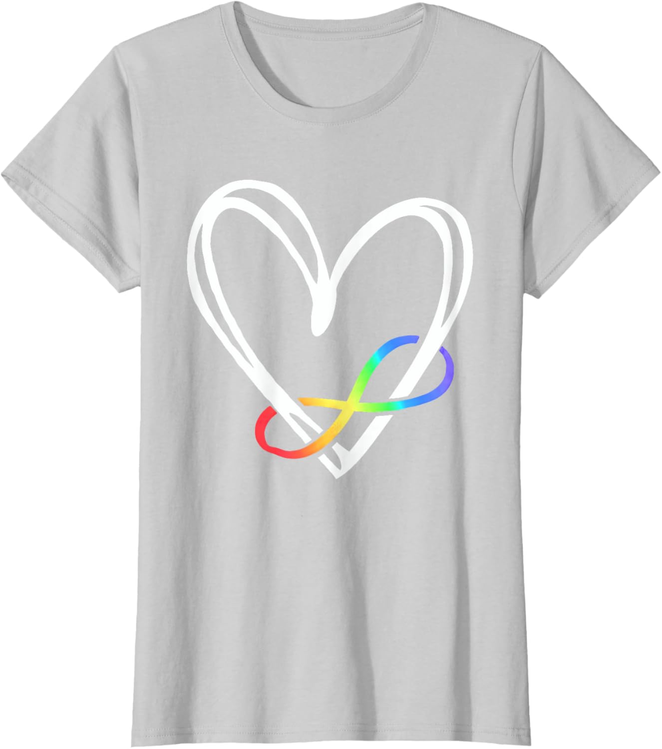 Infinity Heart Autism Awareness Love Needs No Words Tie Dye