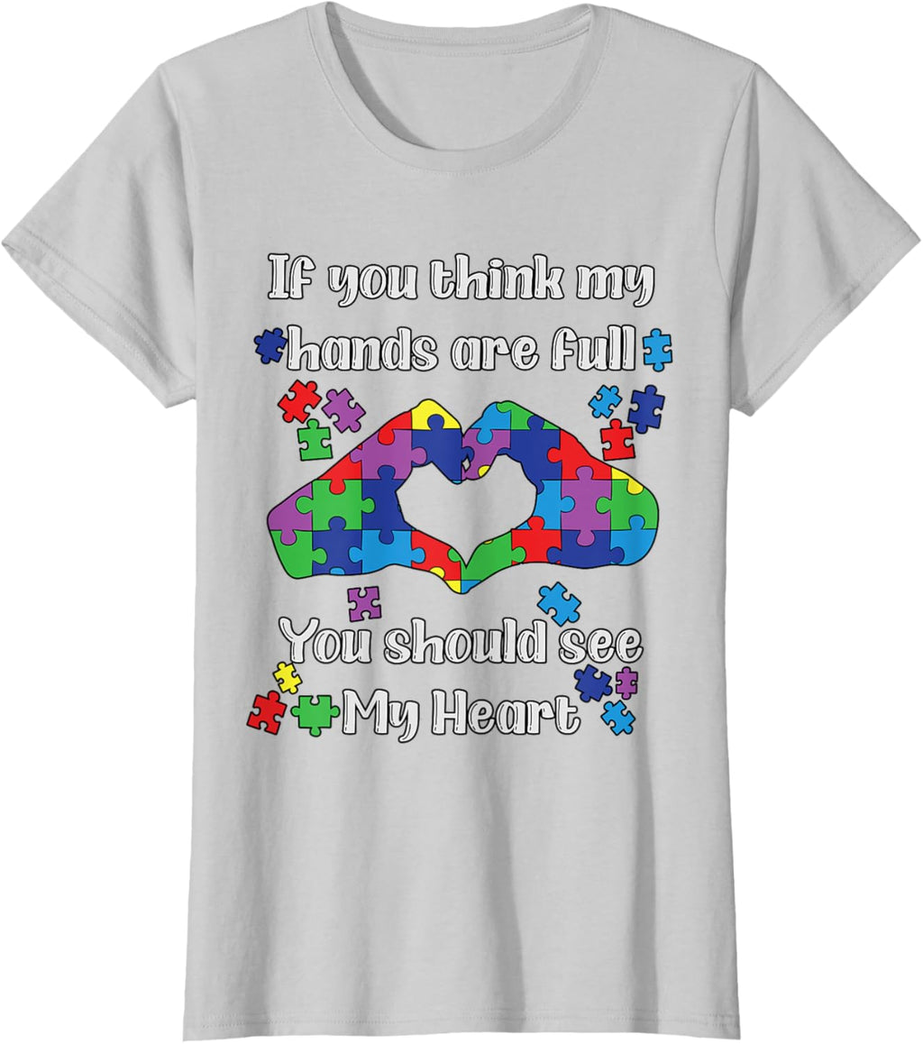 You Should See My Heart Mom Autistic Kids Autism Awareness