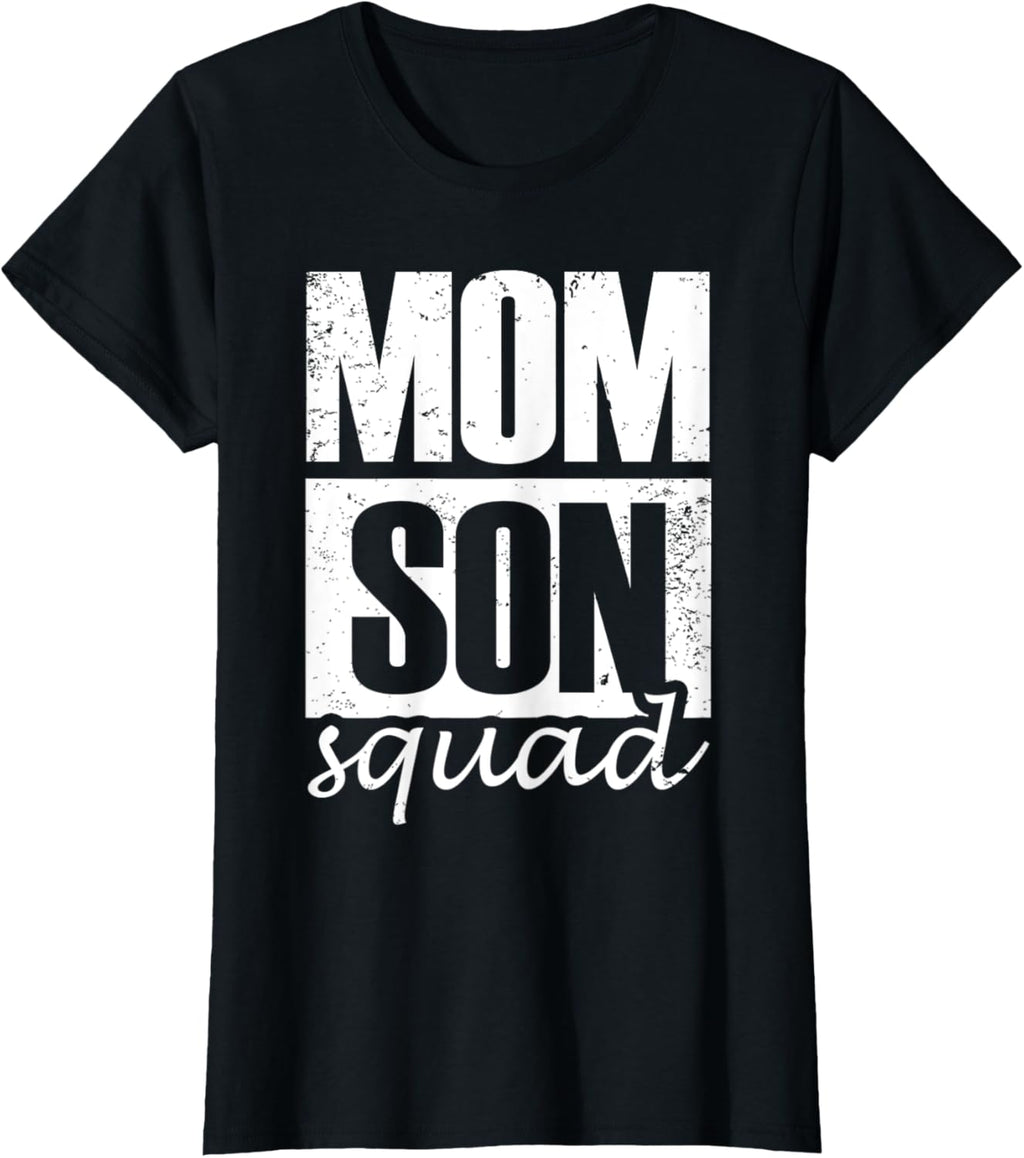 Mommy Son Squad Mom Sons Matching Mother's Day Mother Son