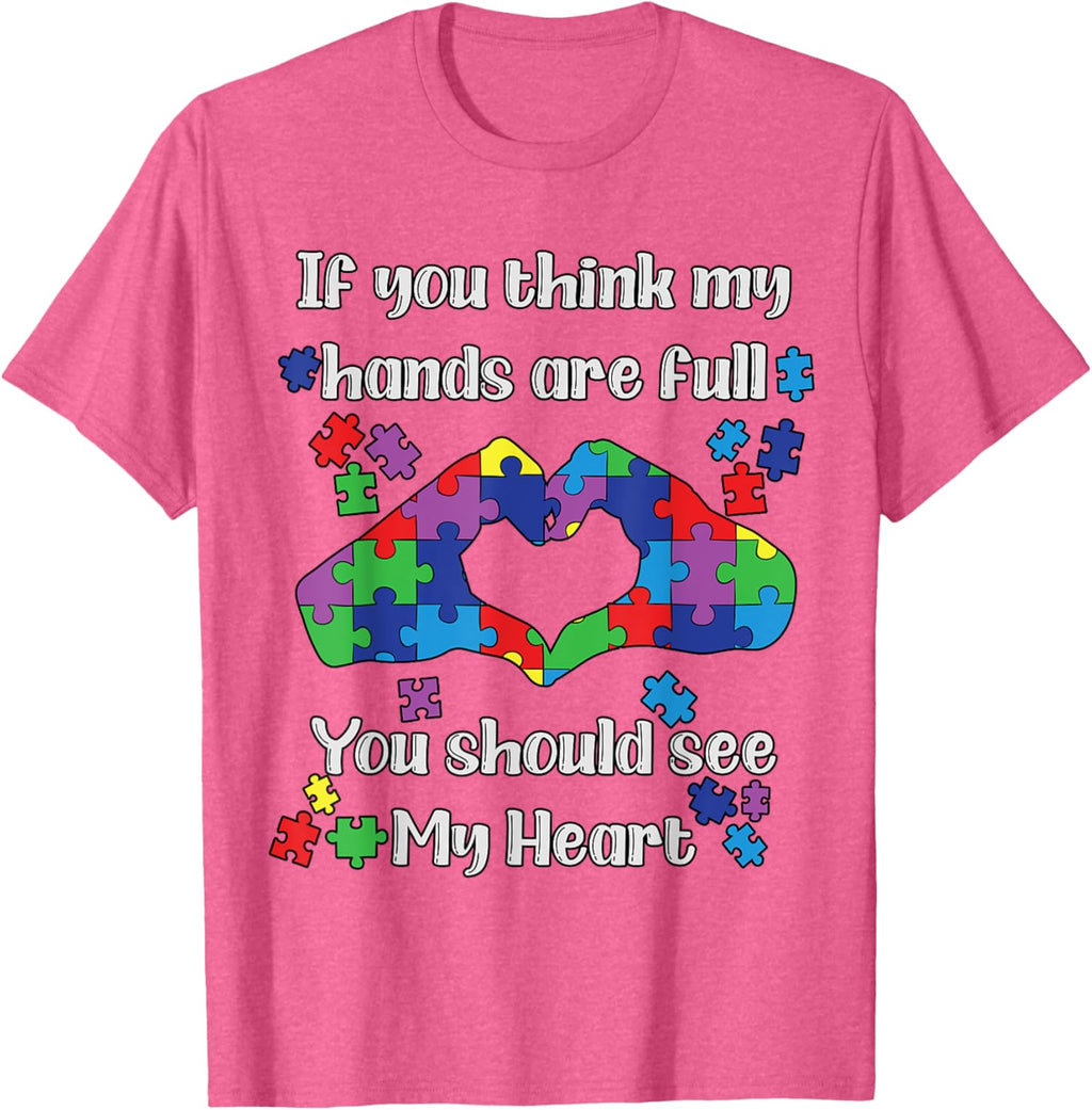 You Should See My Heart Mom Autistic Kids Autism Awareness