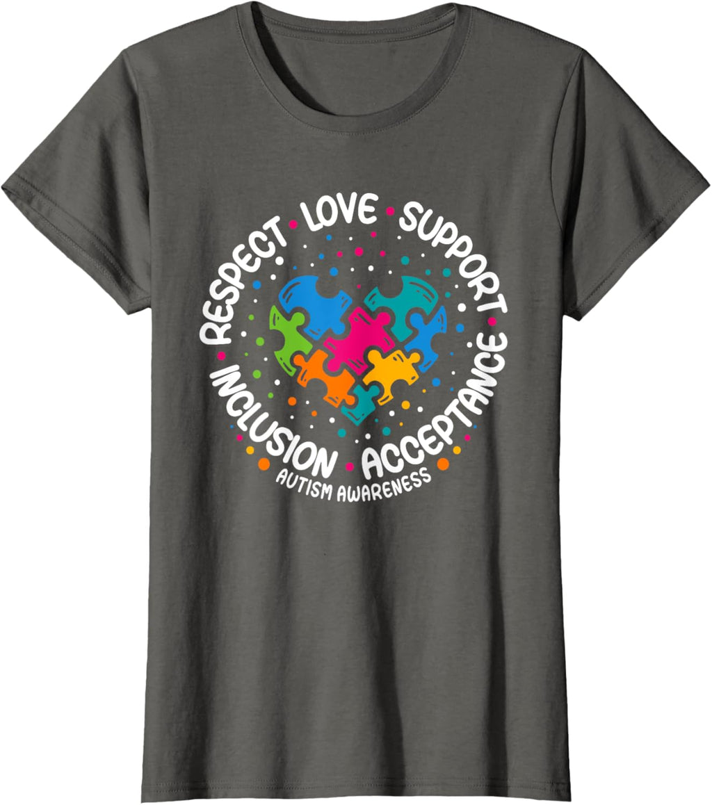 Autism Awareness Respect Love Support Blue Autism