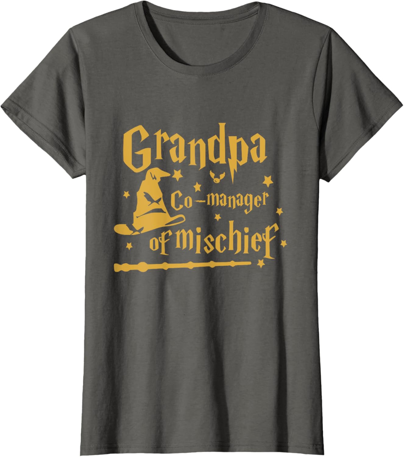 Funny Men Magical Grandpa Manager of Mischief Father's Day