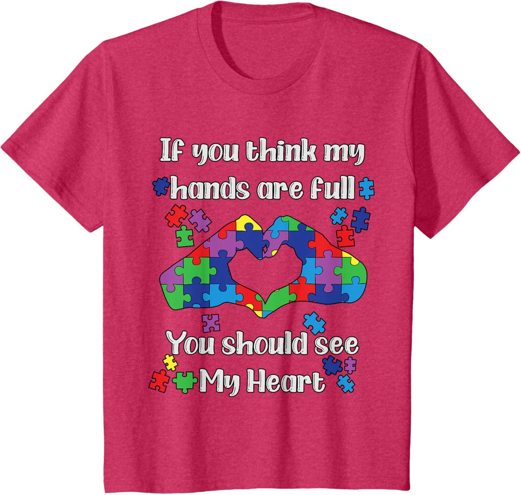 You Should See My Heart Mom Autistic Kids Autism Awareness