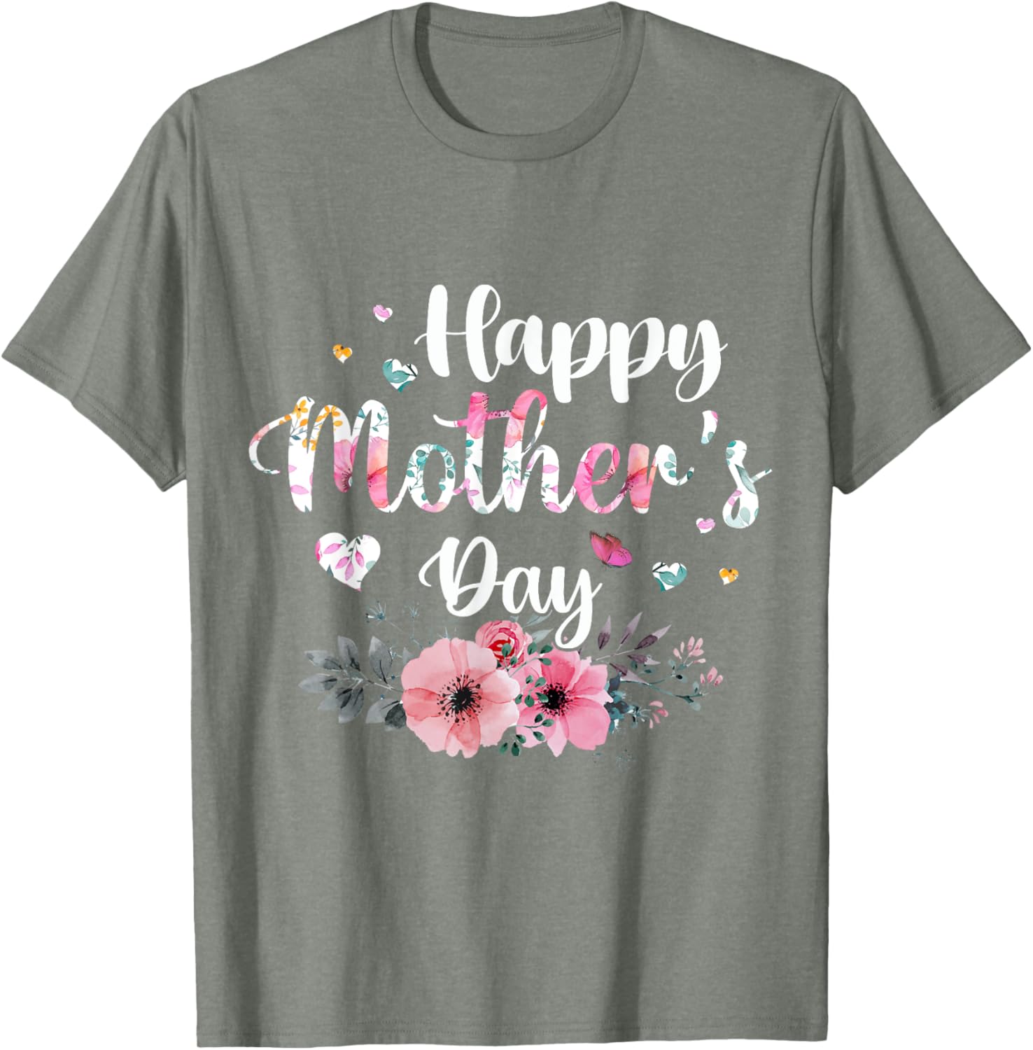 Happy Mother's Day 2025 Cute Floral for Women Mom Grandma