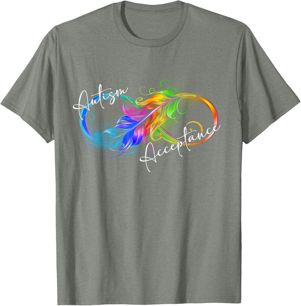 Autism Red Instead Infinity Symbol Autistic Acceptance