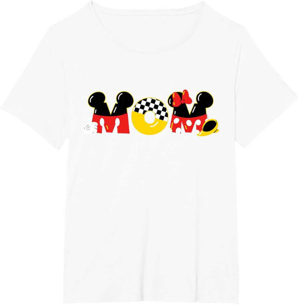 Disney Mickey Mouse & Minnie Mouse Mom Mother\u2019s Day Birthday Mother Shirt