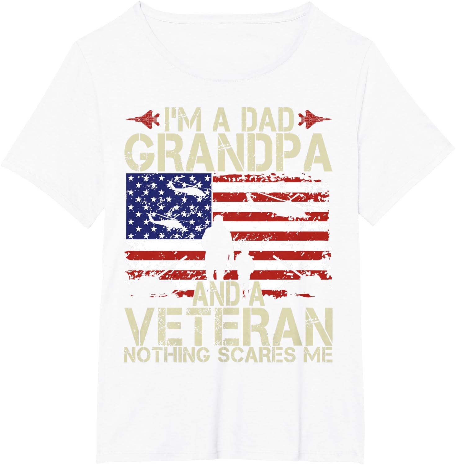 I'm A Dad Grandpa And Veteran Fathers Day Papa Grandpa Gifts