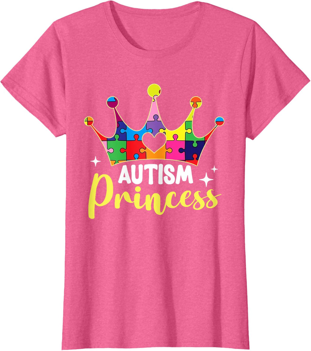 Autism Princess Daughter Autism Awareness