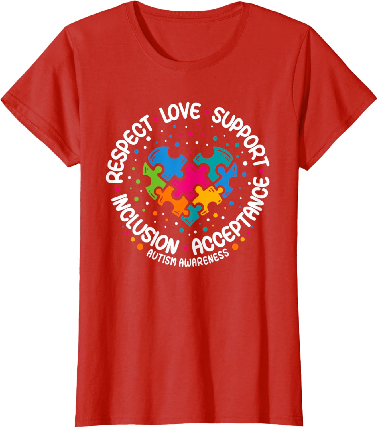 Autism Awareness Respect Love Support Blue Autism