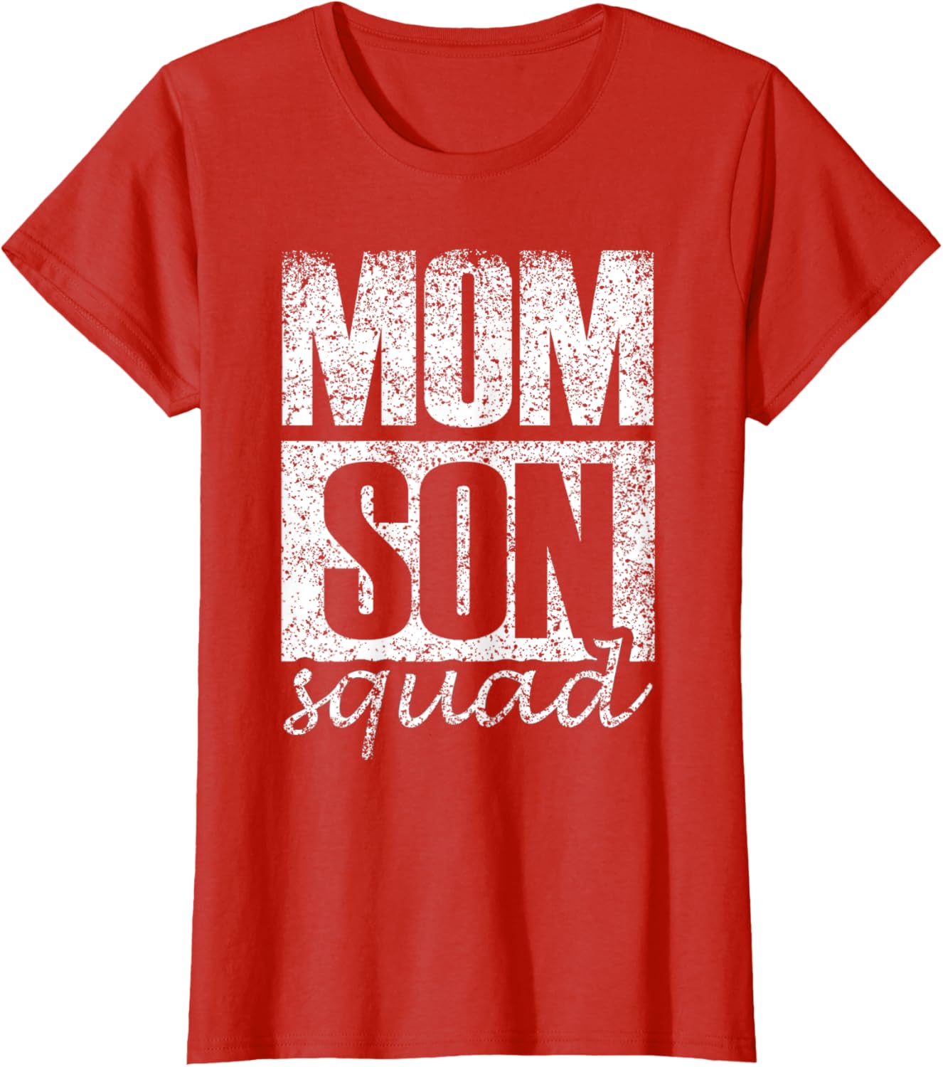 Mama Mom Son Mothers Day Love Mama Mommy Son Squad Mother's Day Matching Mom Sons Mother Son T-Shirt, Small, Black