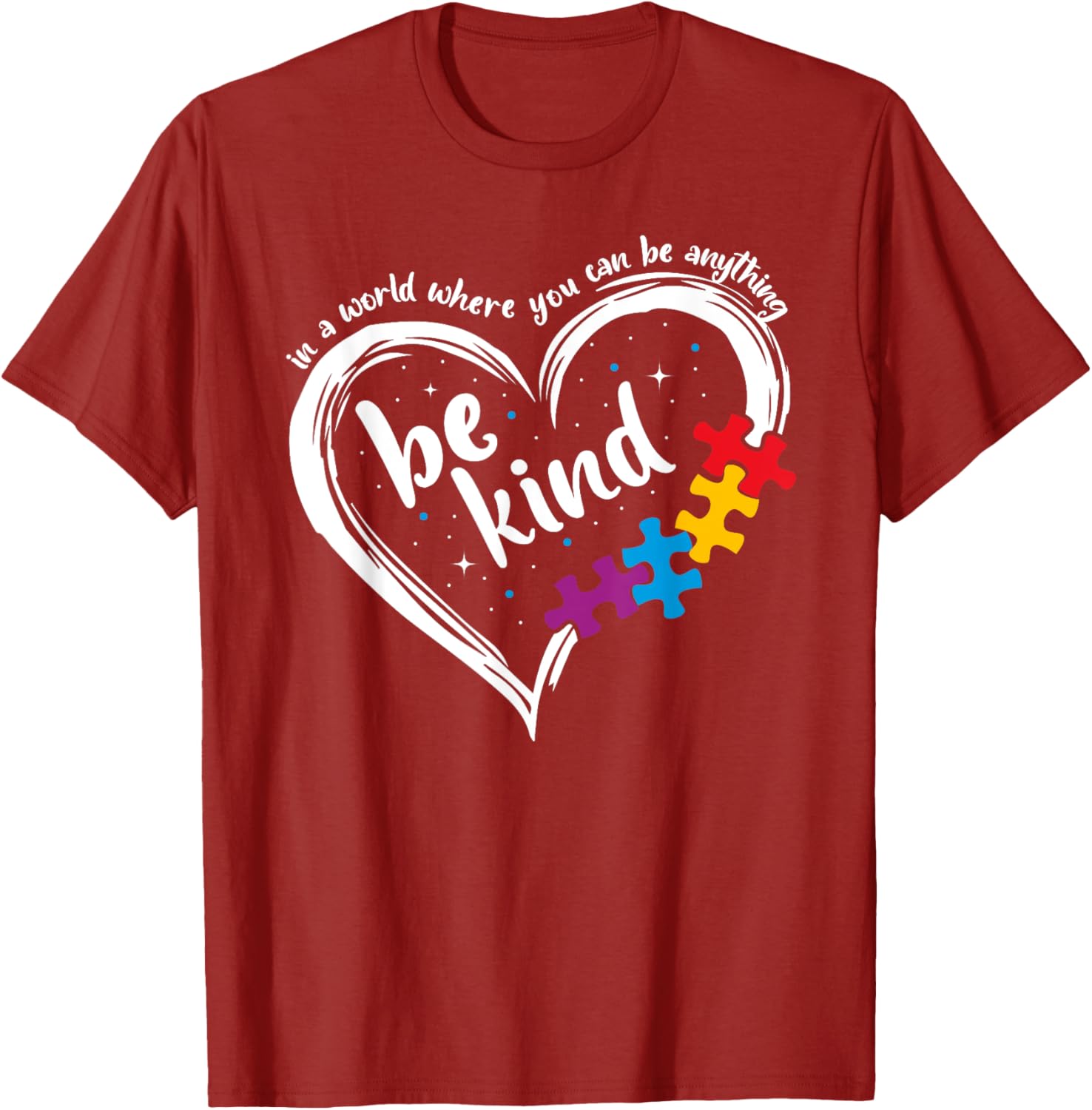 Autism Be Kind Women Blue Be Kind Autism Awareness