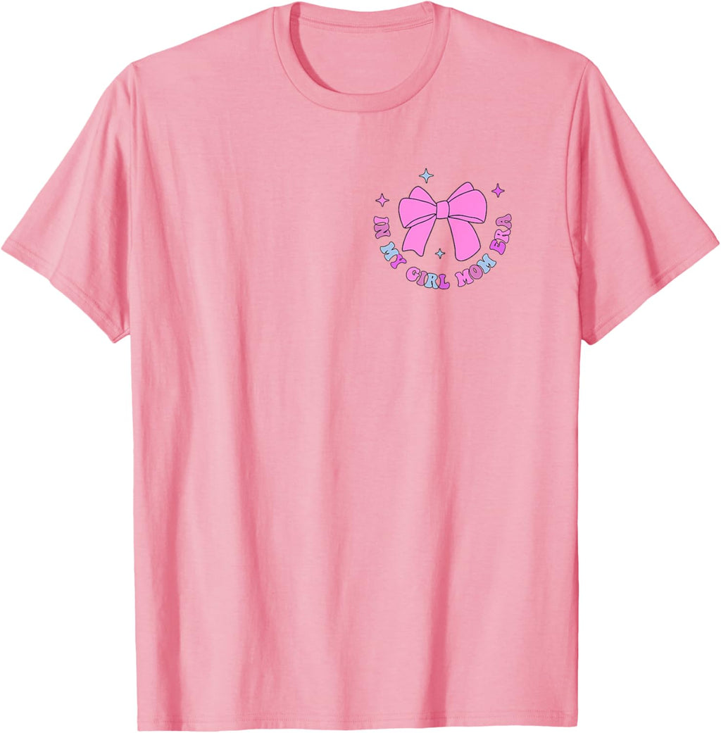 In My Era Mom Groovy Ribbon Girls Mother's Day