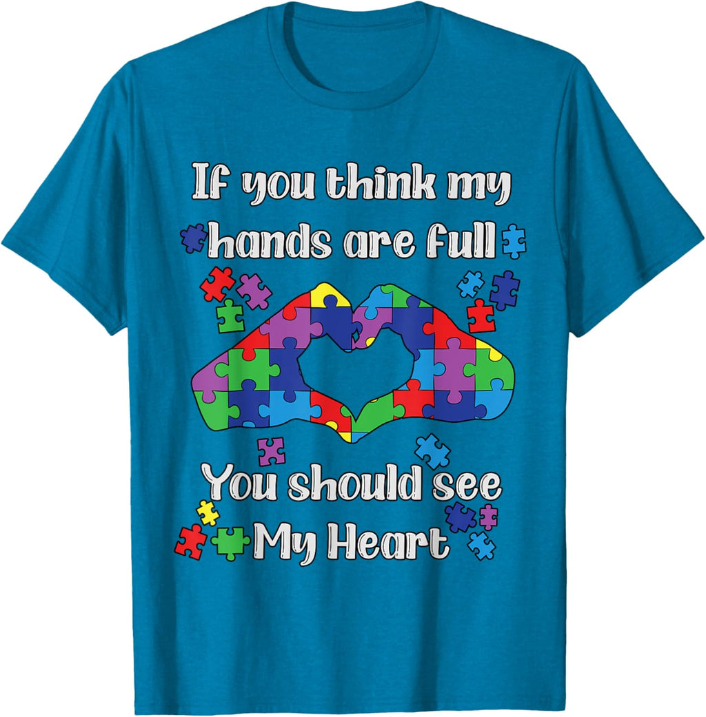 You Should See My Heart Mom Autistic Kids Autism Awareness