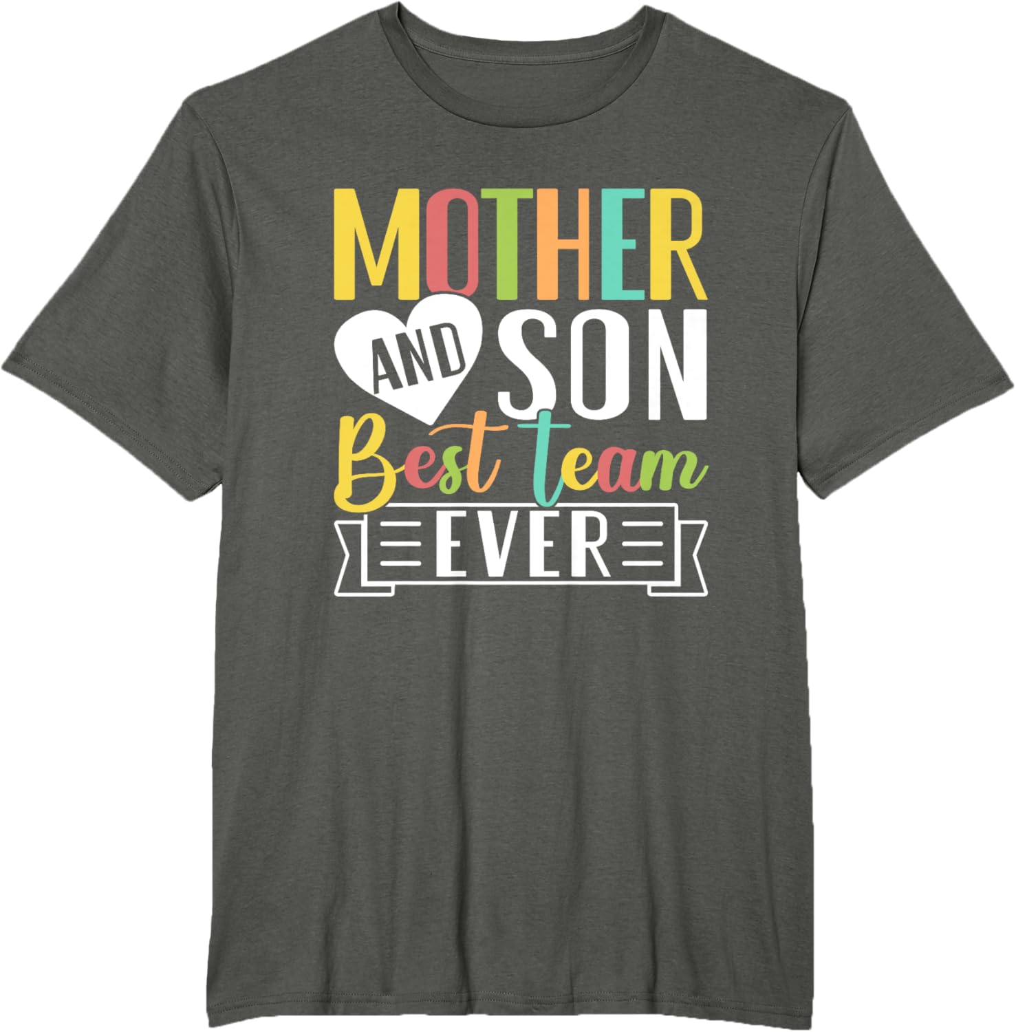 Mothers Day Mama Mom Son Love Mommy Mama Mother's Black Unisex Classic Fit Crew Neck Short Sleeve Mother Shirt