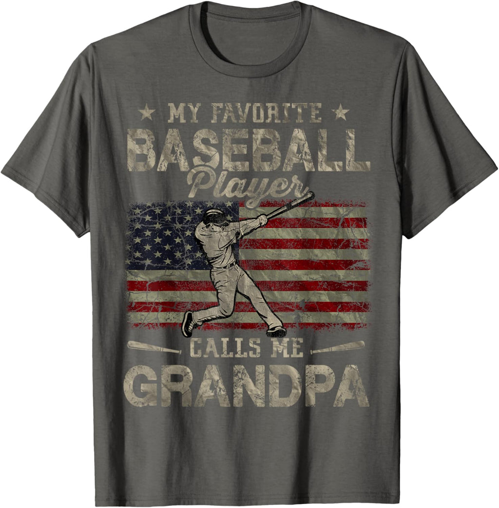 My Favorite Baseball Player Calls Me Grandpa Father's Day