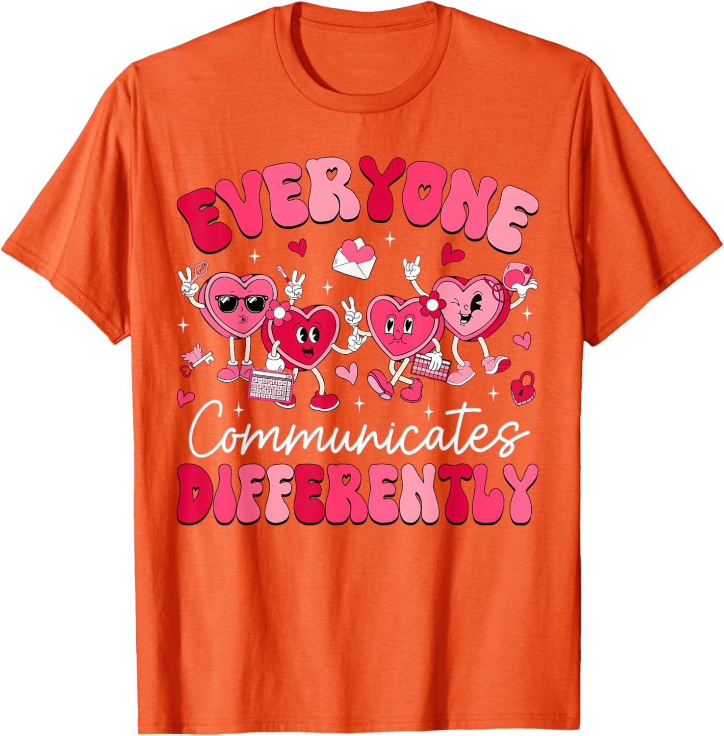 Everyone Communicates Differently Autism Valentines Day