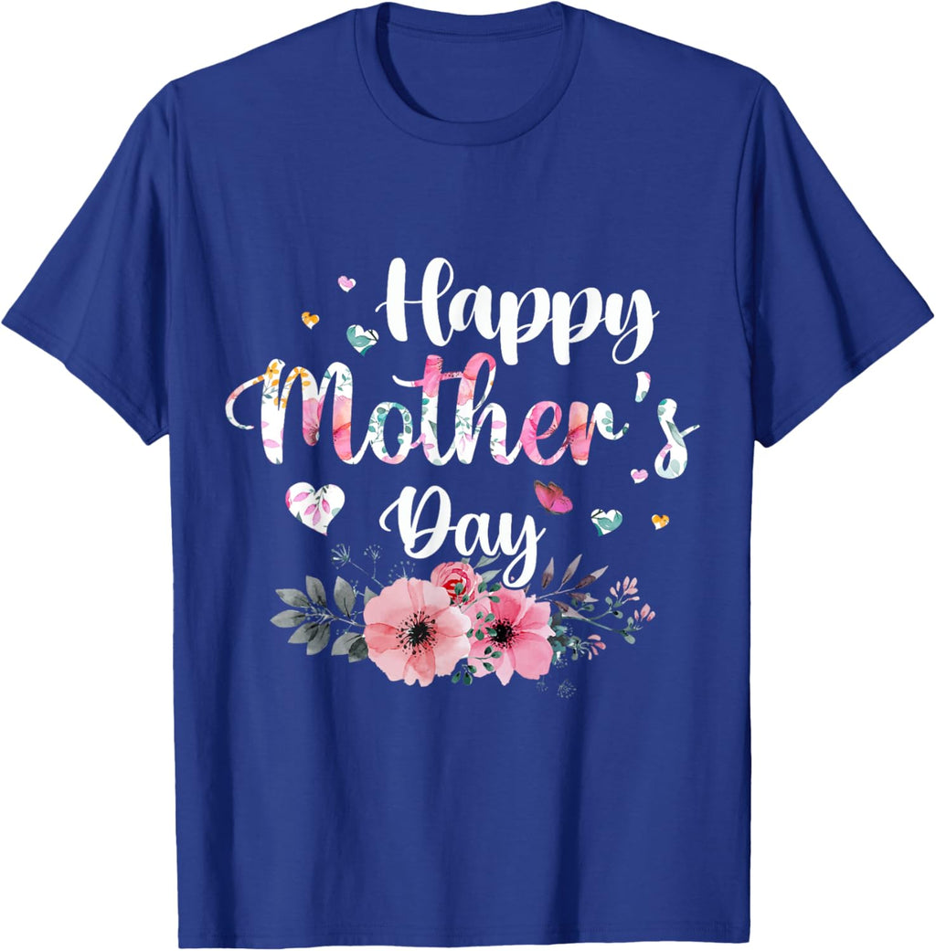 Happy Mother's Day 2025 Cute Floral for Women Mom Grandma
