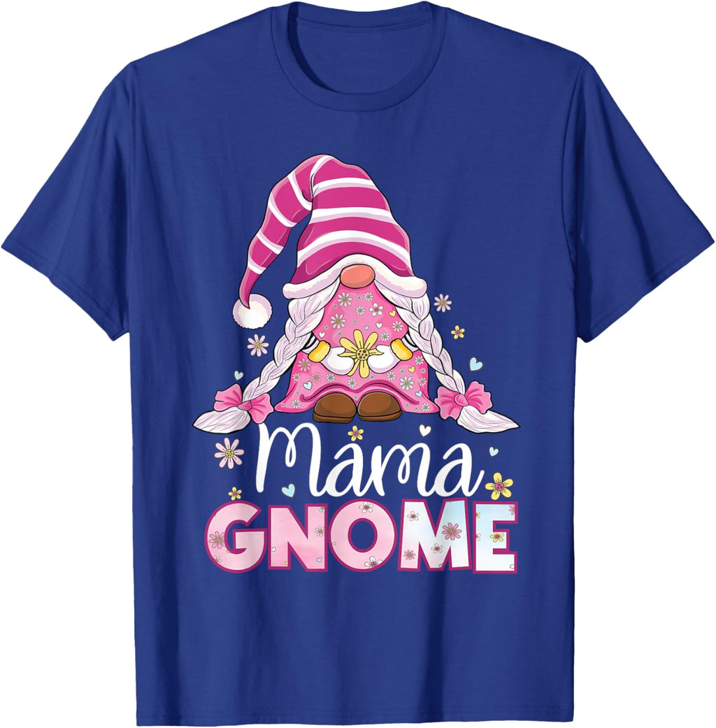 Flower For Mom Gnomies Cute Gnome Mom Happy Mother's Day