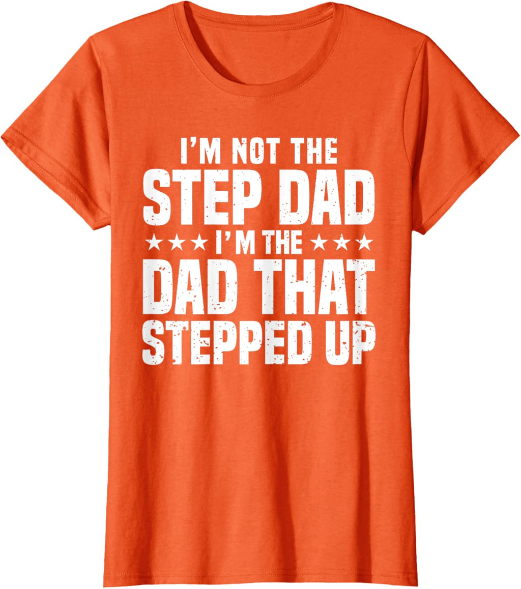 Cool Step Up Dad For Men Father World's Best Stepdad Ever