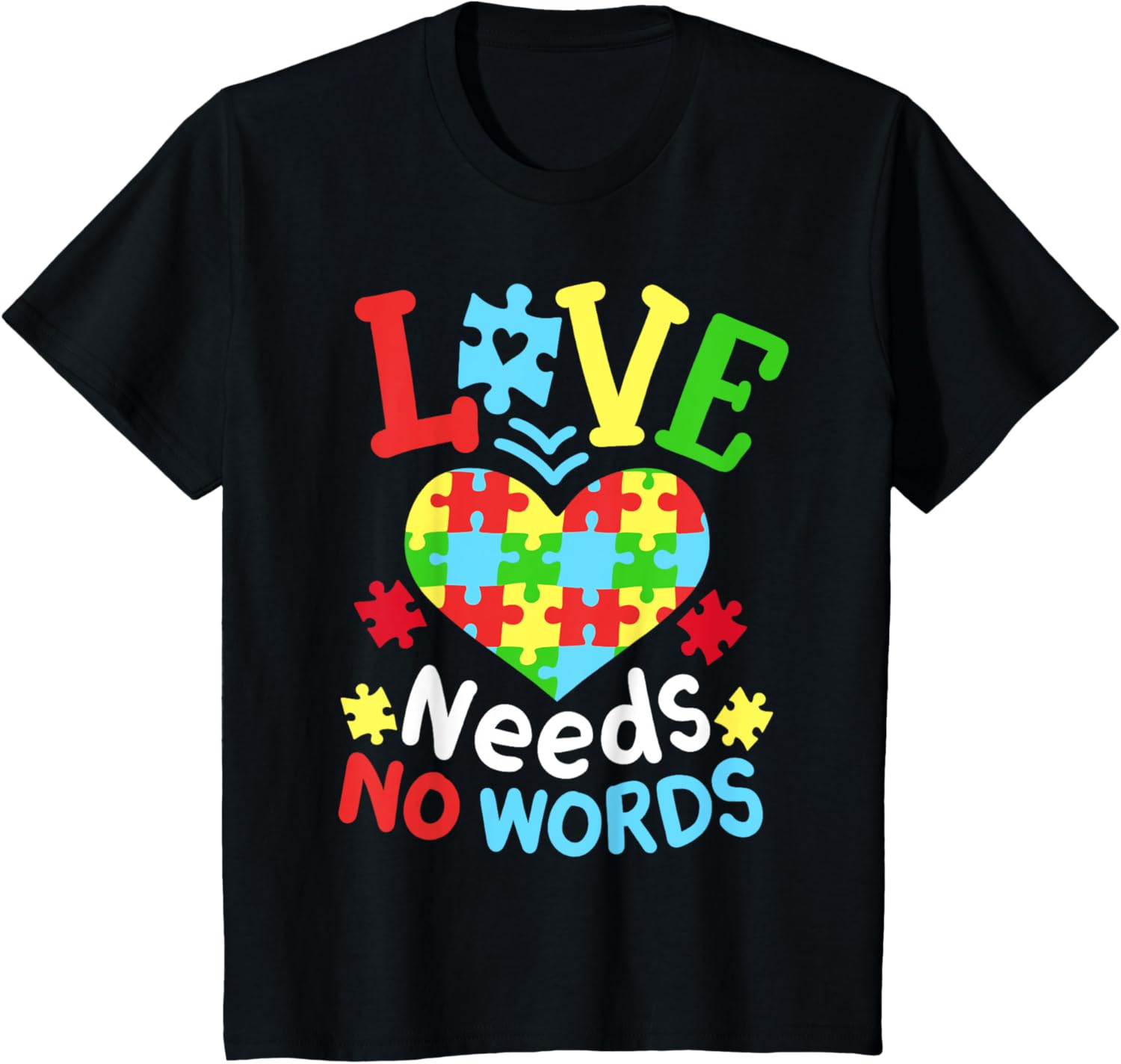 Autism Awareness Love Needs No Words
