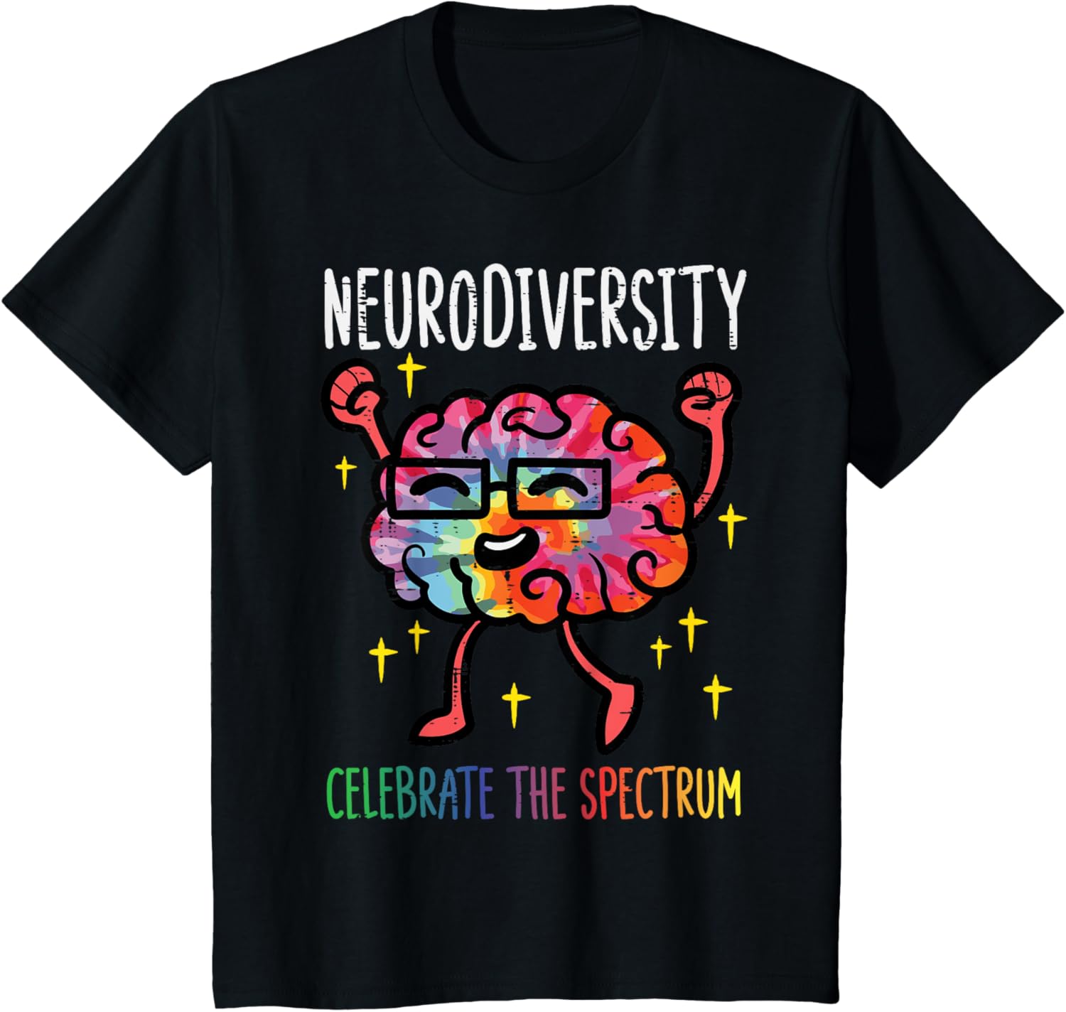 Neurodiversity Brain Autism Awareness ASD ADHD Men Women Kid