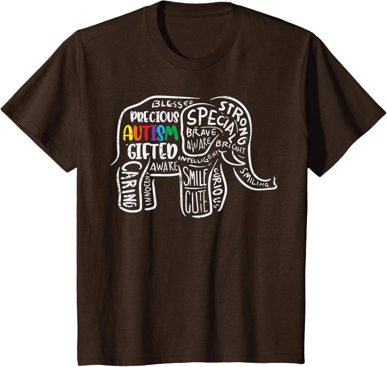 Autism Awareness Elephant Acceptance Autistic Men Women Kids