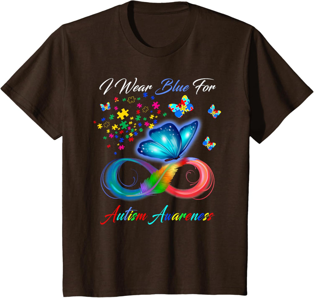 I Wear Blue For Autism Awareness - Autism Awareness Month