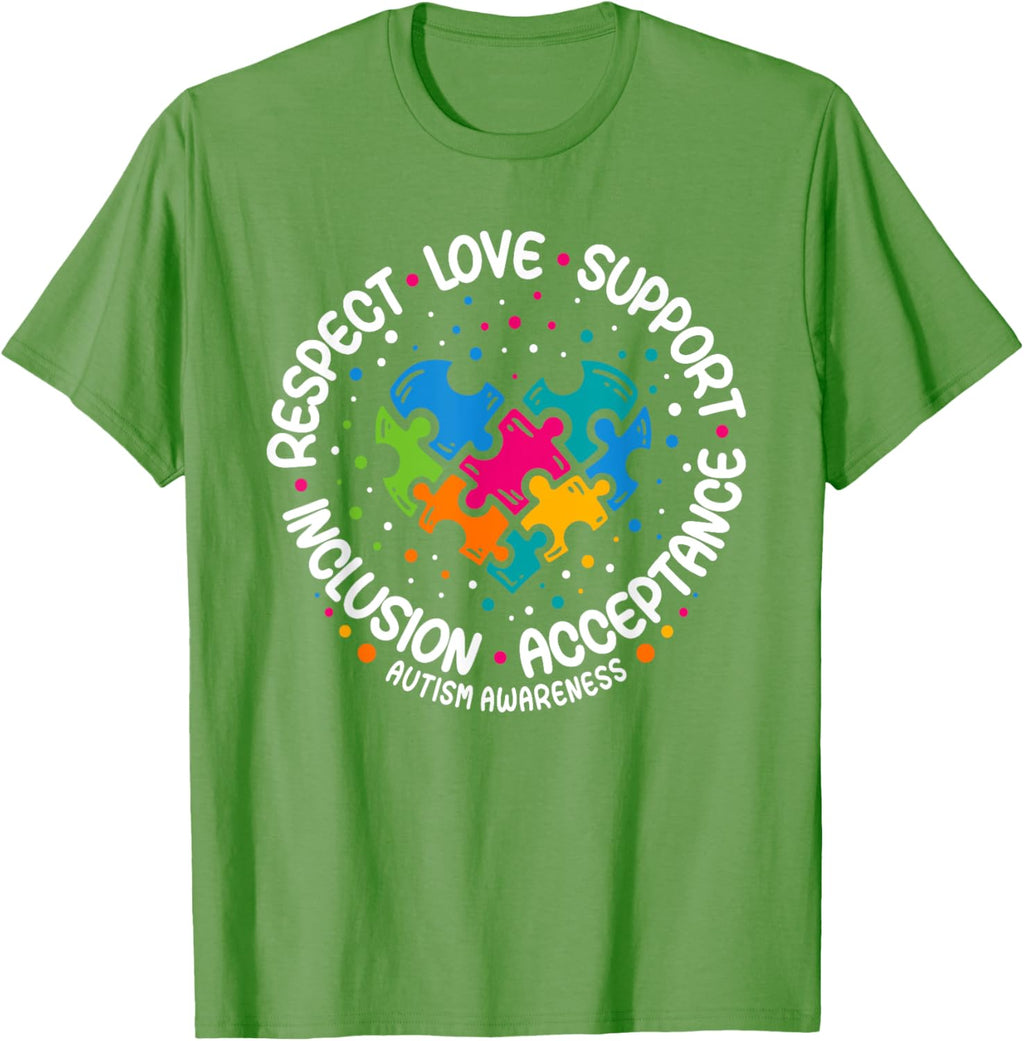 Autism Awareness Respect Love Support Blue Autism
