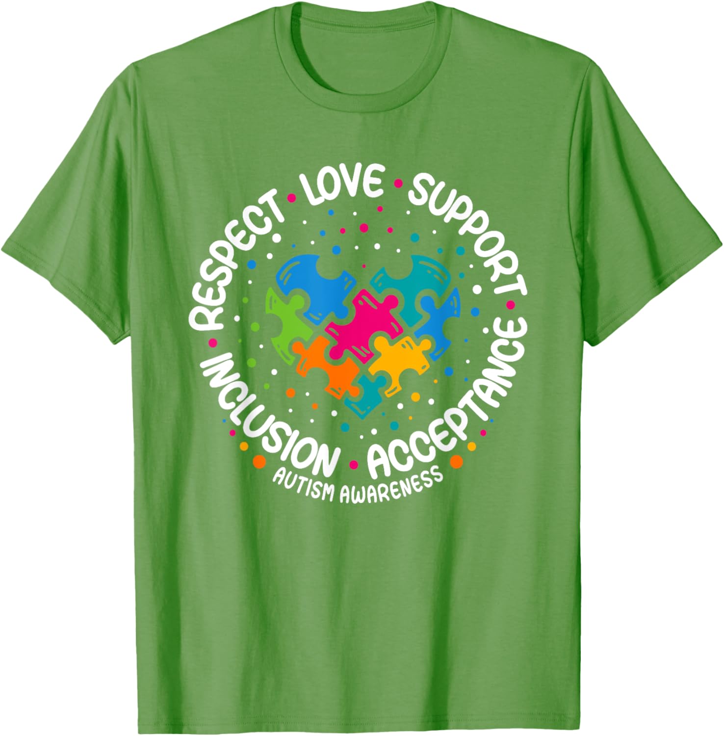 Autism Awareness Respect Love Support Blue Autism