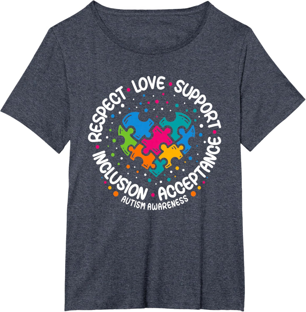 Autism Awareness Respect Love Support Blue Autism