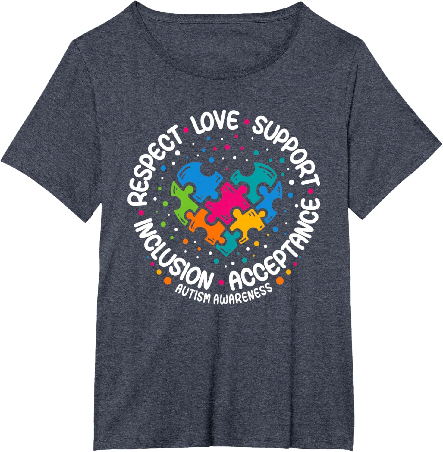 Autism Awareness Respect Love Support Blue Autism