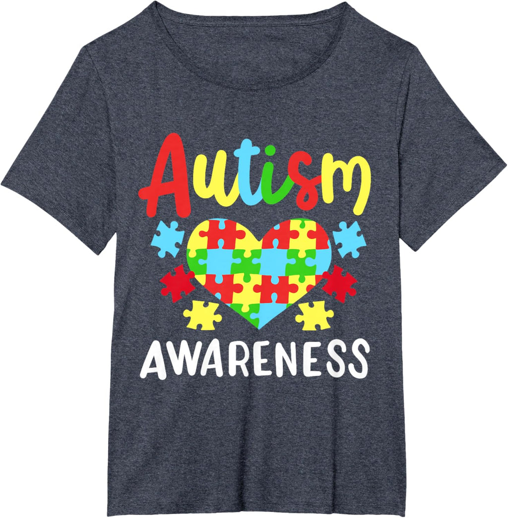 Autism Awareness T-Shirt, Small, Black