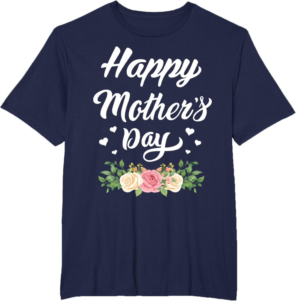 Happy Mother's Day 2024 Tshirt for Women Mom Grandma Mother Shirt