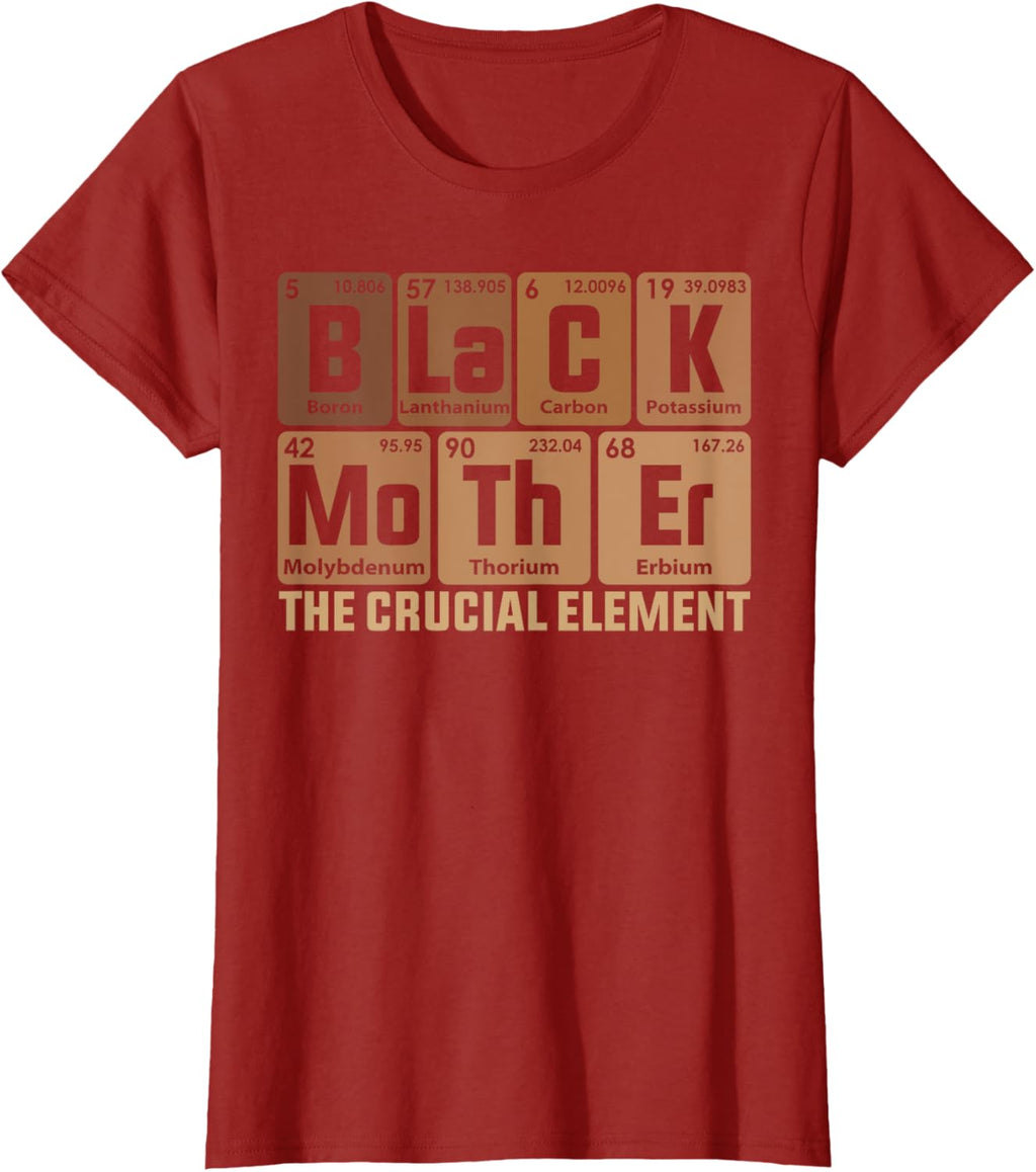 Black Mother Crucial Element Mother's Day Funny Black Mom