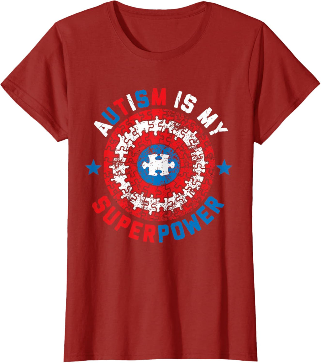 Autism Is My Superpower Autism Awareness Autistic For Boys